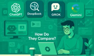 ChatGPT vs DeepSeek vs GROK vs Gemini: Choosing the Right AI Companion for Your Freelance Journey