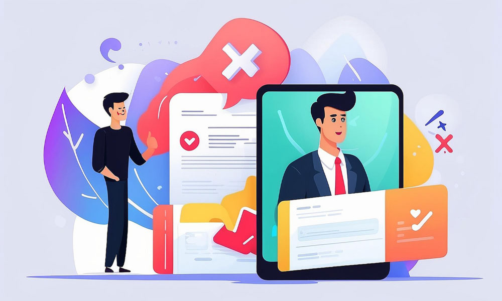 Freelancer-profile-with-poor-photo-and-inconsistent-branding